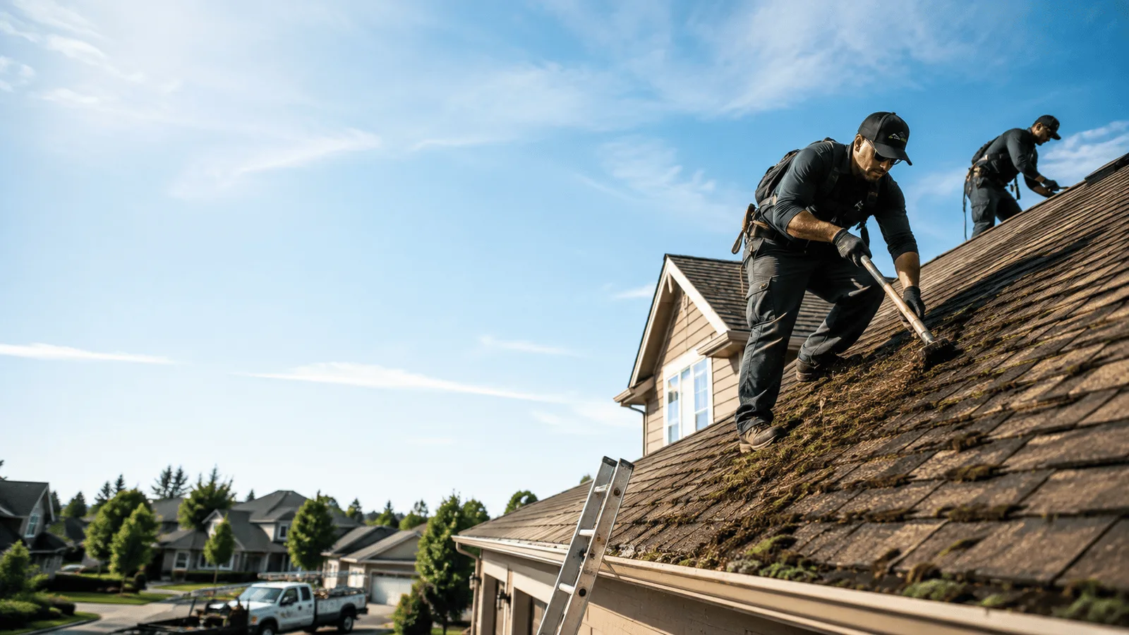Roof Moss Removal in Faucett, MO near me
